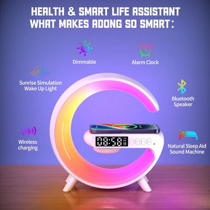 Speaker | Clock | Fast Wireless Charging